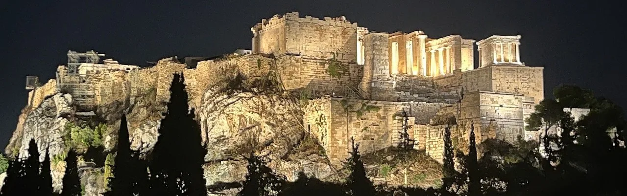 The Akropolis by night